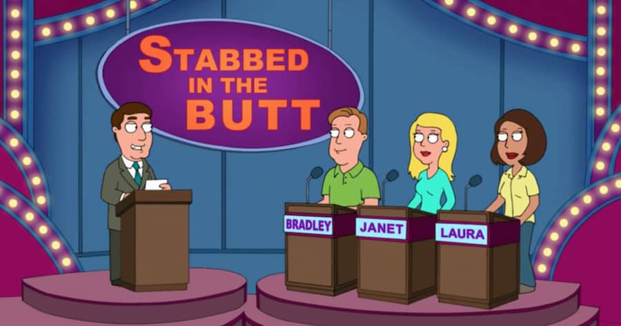 Stabbed in the Butt